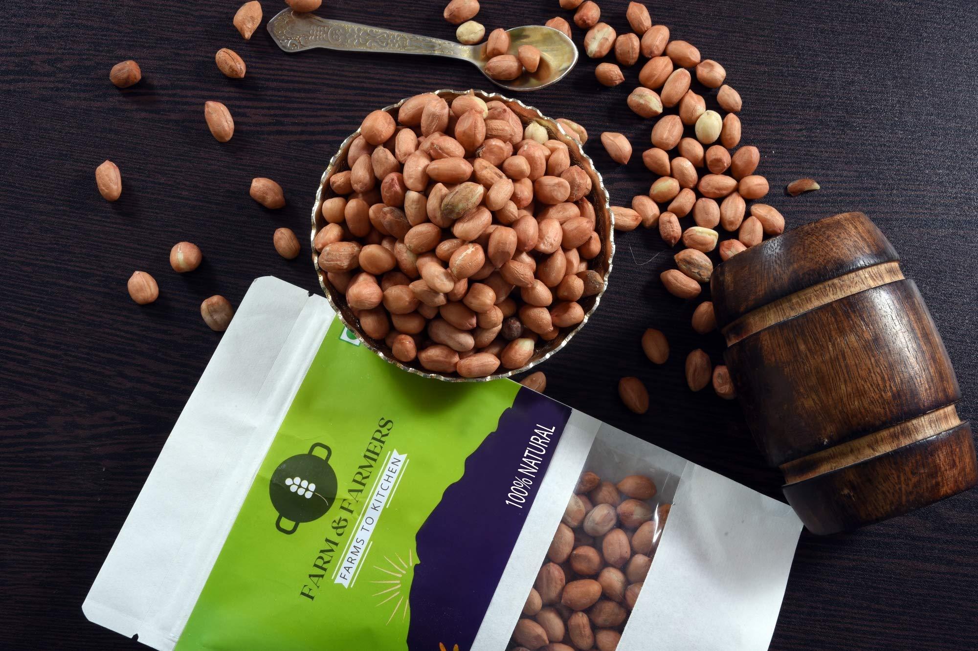 Farm & Farmers Farm & Farmers Raw Peanut/Groundnut, 400 gm