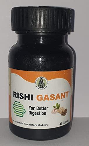 RISHIVALLY HERBALS PVT Ltd RISHIVALLY HERBALS Rishi Gasantak Ayurvedic Herbal Supplement (45 Tablets)