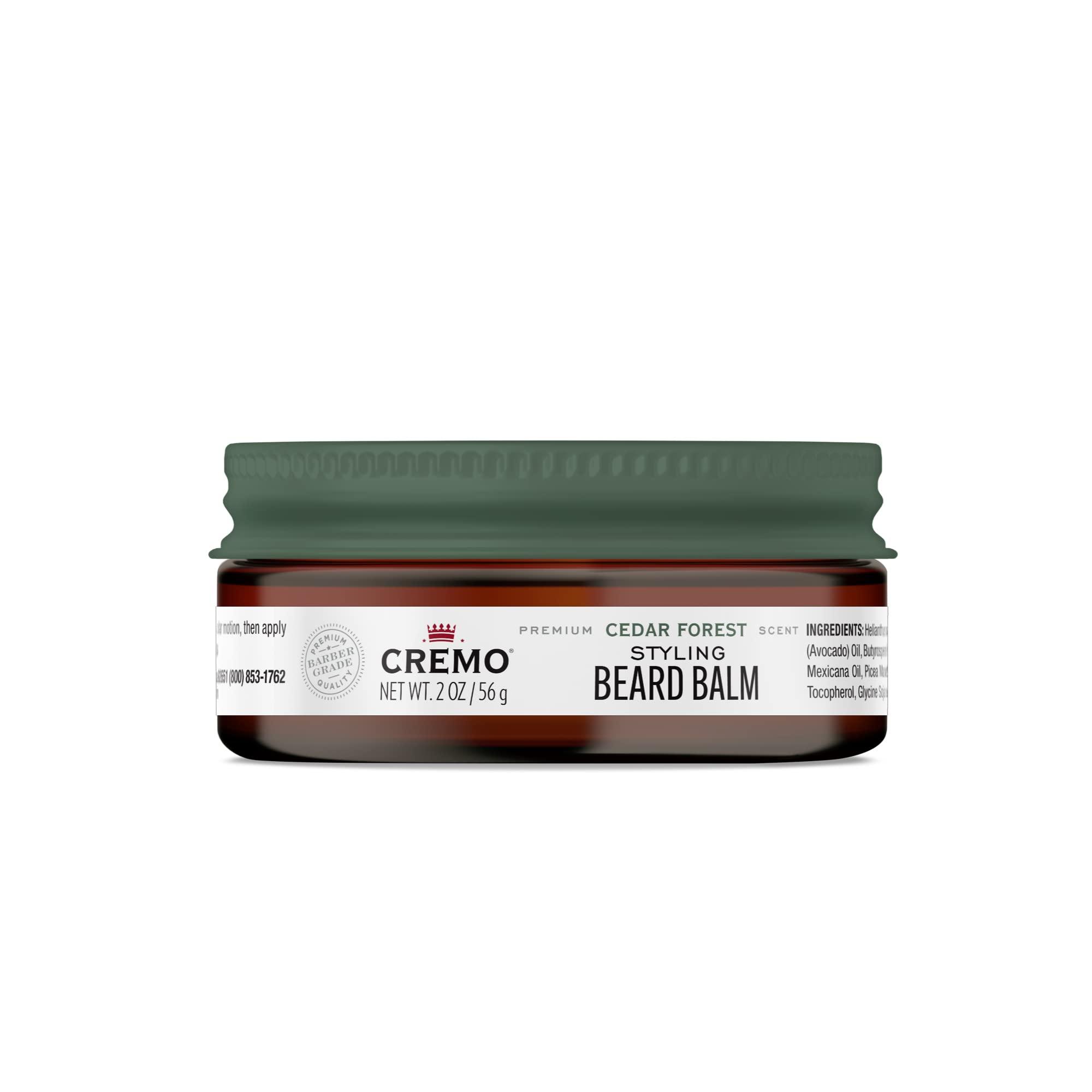 Cremo Cremo Styling Beard Balm, Forest Blend -- Nourishes, Shapes And Moisturizes All Lengths Of Facial Hair, 2 Ounces