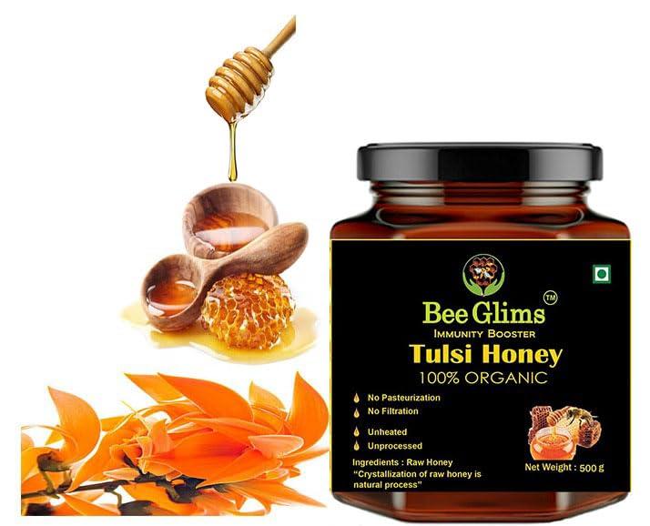 BEEGLIMS BEEGLIMS Unprocessed, Unheated Pure Honey (500 gm, Yellow)