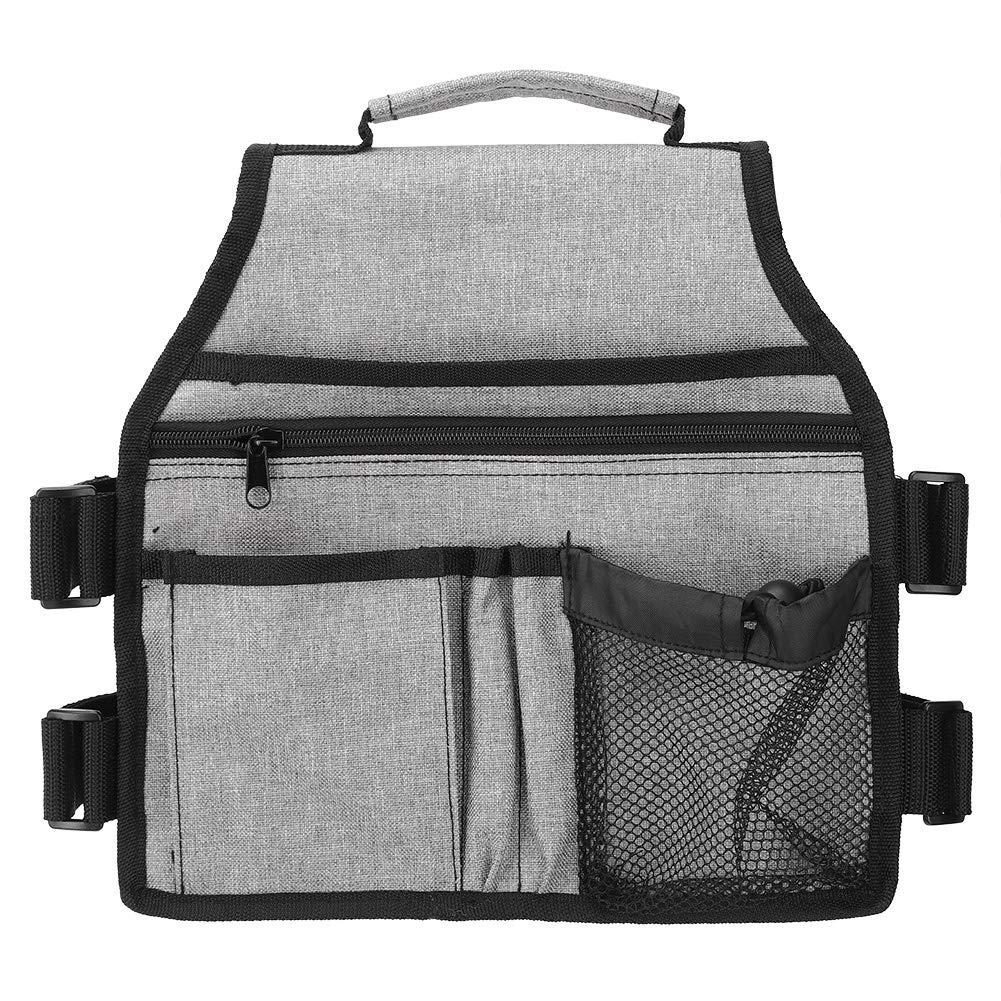 Asixxsix Wheelchair Organizer, Durable Wheelchair Bag Waterproof Wear Resistant for Transport Chair for Electric Wheelchair for Mobility Scooter