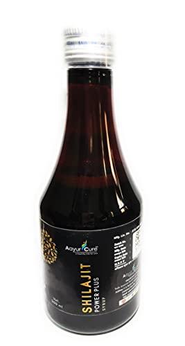 Aayur Cure Shilajit/Shilajeet Power Plus Syrup 200ml -For Endurance and Stamina