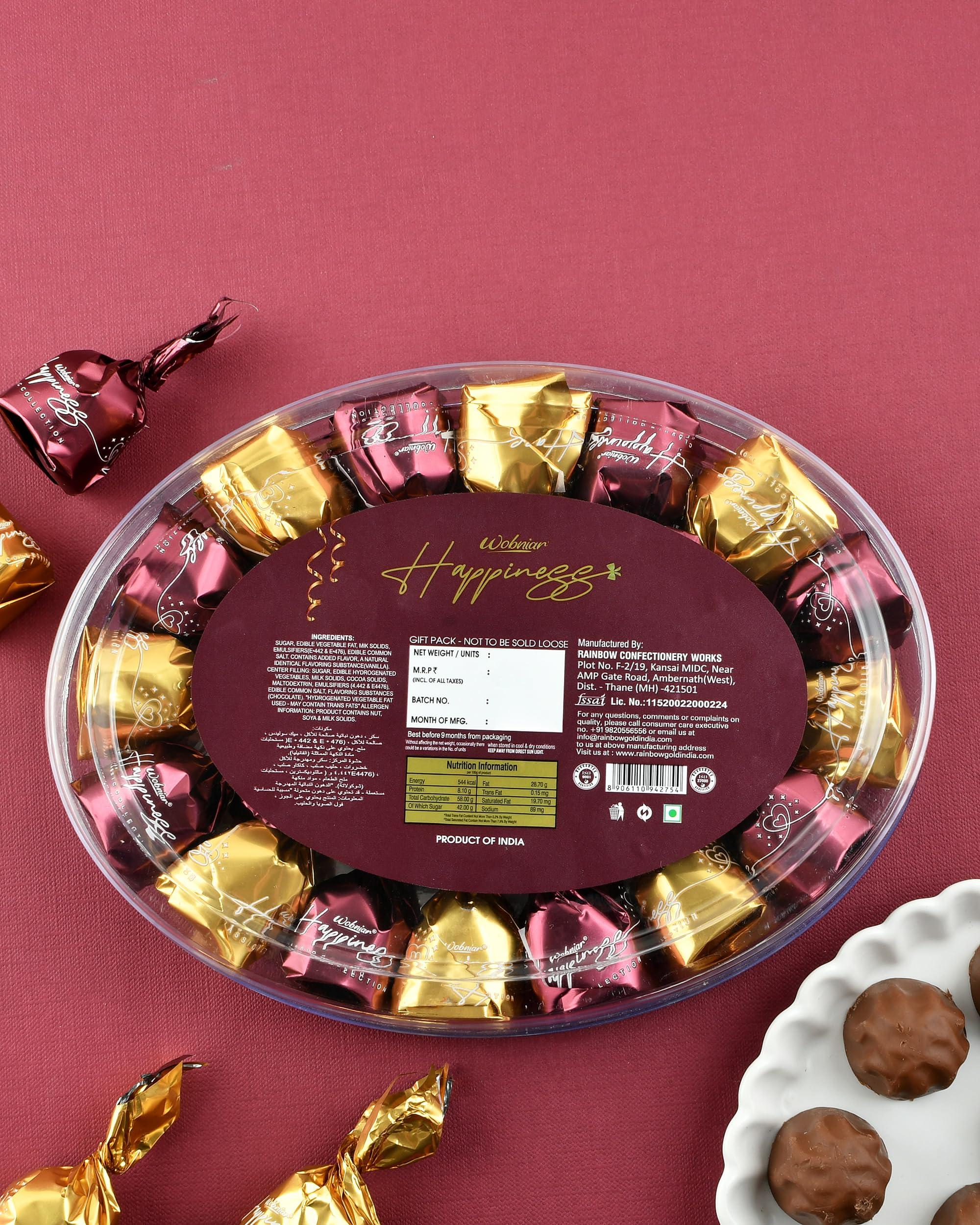 HYPERFOODS Rakhi for kids rakhi for Brother Kids with chocolate Kids rakhi with chocolate Chocolate box for rakhi Purple Oval Pack of 220G Chocolate Gift Pack with Rakhi for Kids Pack of 2