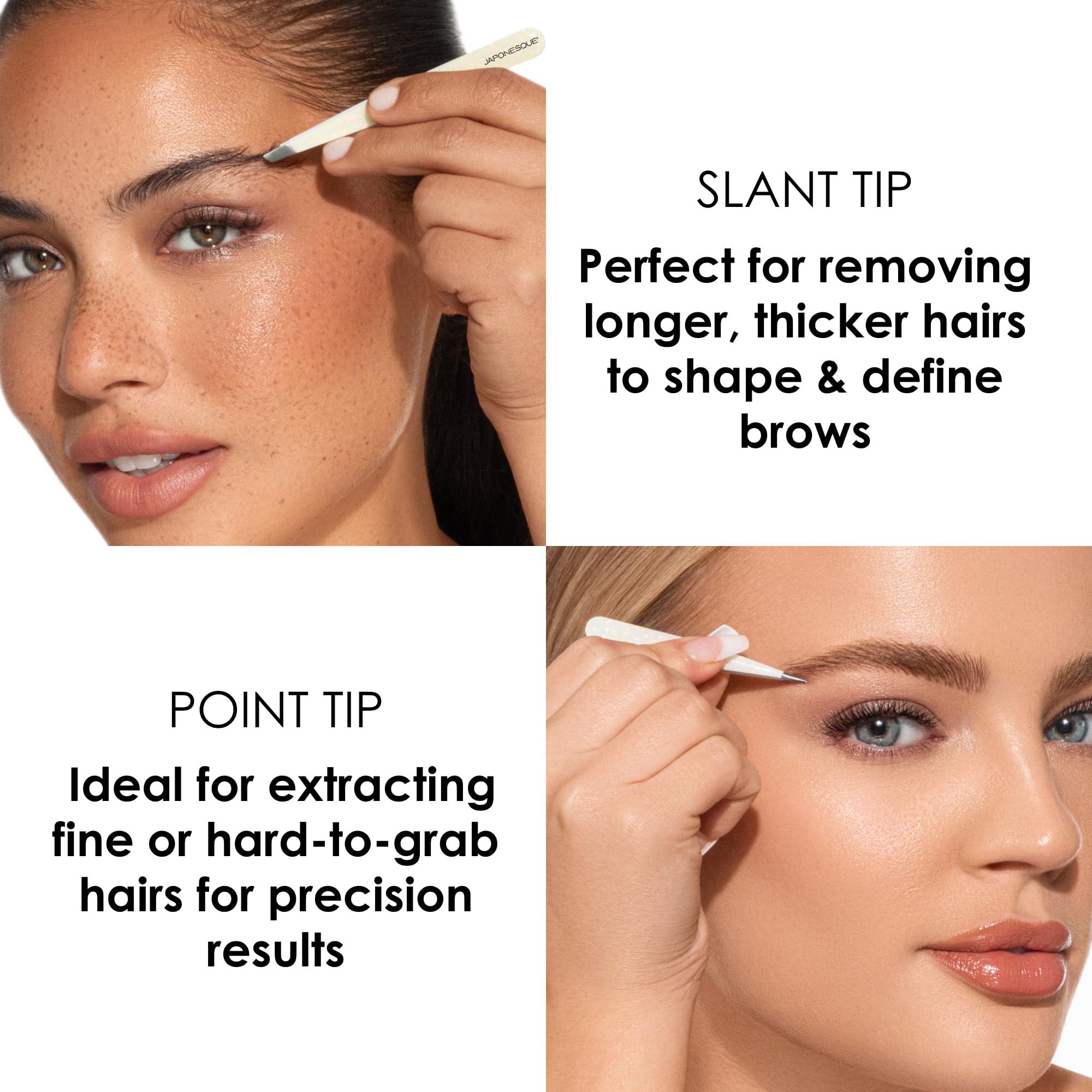 JAPONESQUE JAPONESQUE Japonesque Brow Perfecting Tweezer Duo, 1 oz.