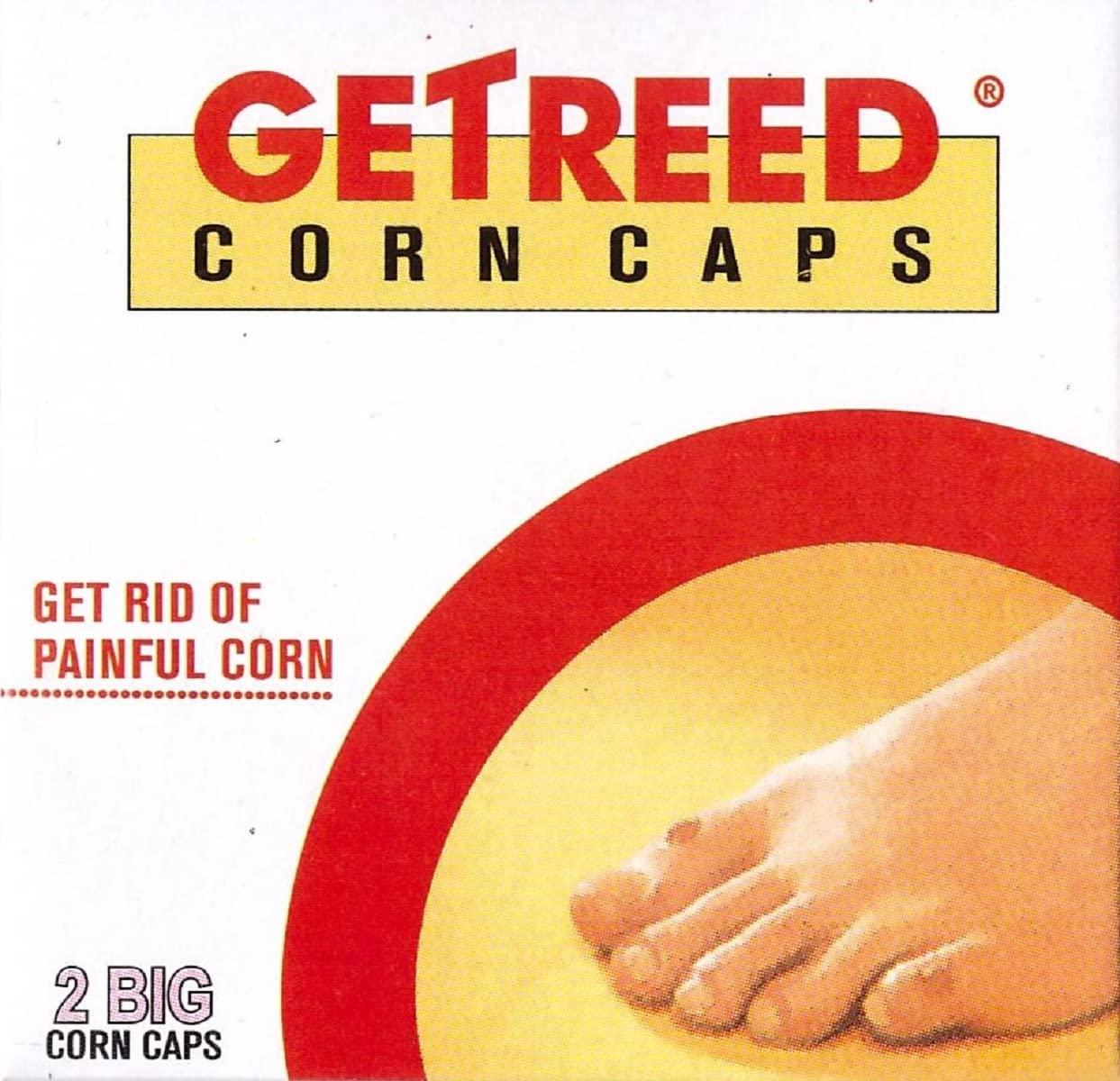 Valentine Remedies Valentine Remedies Getreed Corn Caps Big Size (2 Caps) - Pack of 10