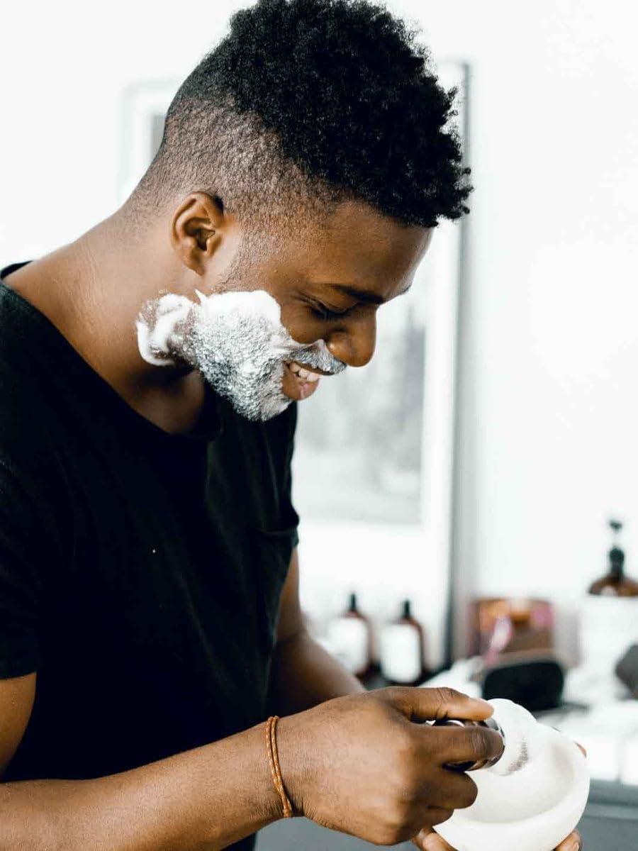 ArtSculpt ArtSculpt Marble Shaving Grooming Bowl, Smooth Luxury Shaving Mug for Shave Cream Gel & Soap, Shaving Cup, Durable Wet Shaving Lathering Bowl