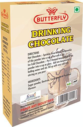 BUTTERFLY Butterfly Instant Drinking Chocolate Mix , 100g