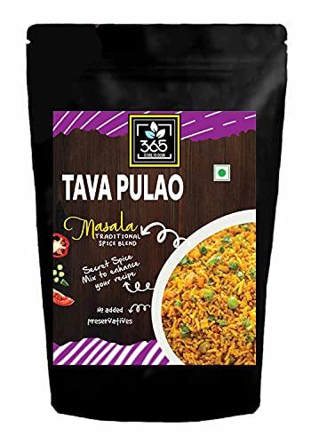 365 STORE TO DOOR 365 STORE TO DOOR Indian Spice – Tava Pulao Masala, 250 gm. | Homemade Powdered | for Healthy Cooking | Ready to use | All Seasonings Spices | Pure & Hygiene | Spice Mix – Pack of 1