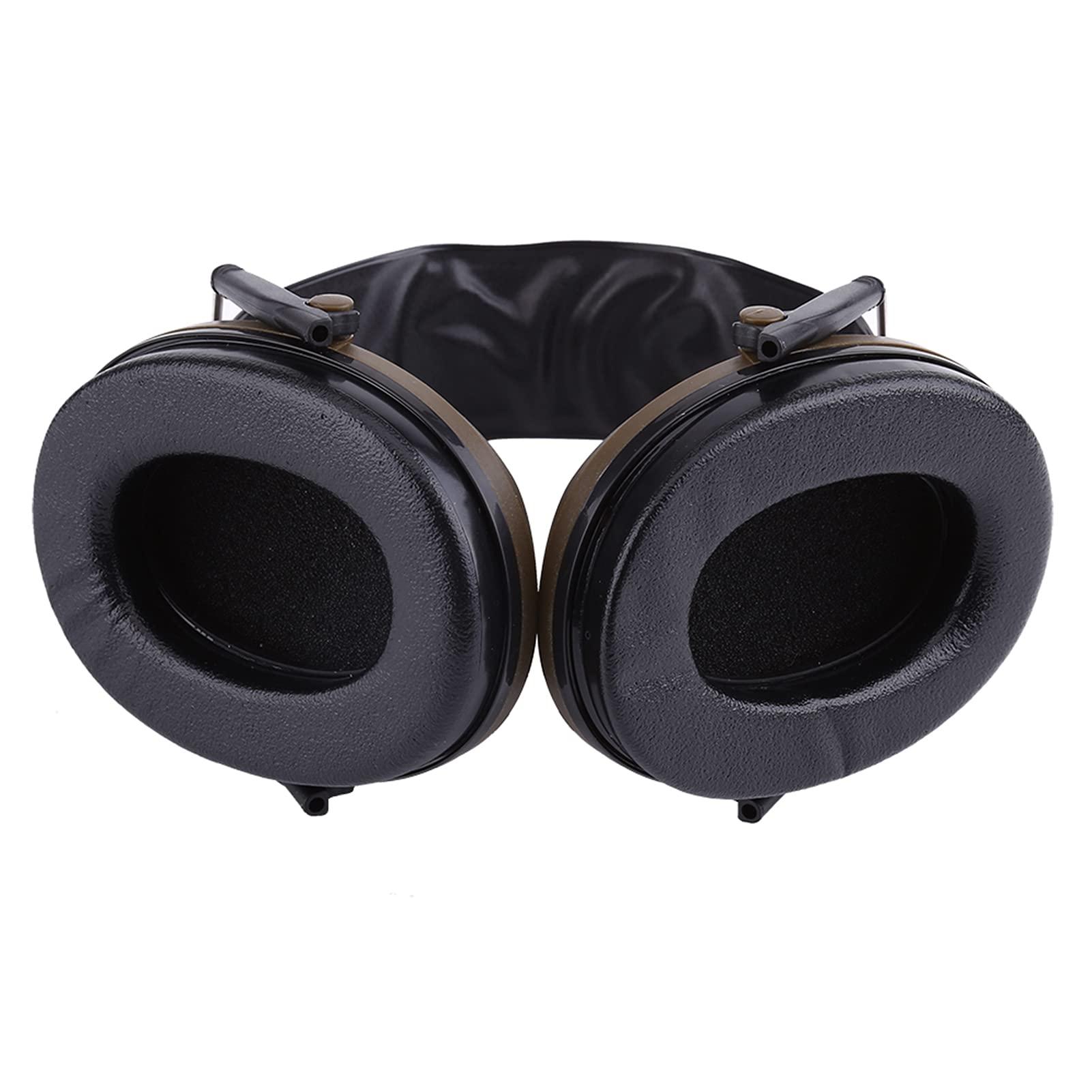 CURLIN Ear Muffs, Soundproof Ear Defenders Noise Reduction for Working(Green)