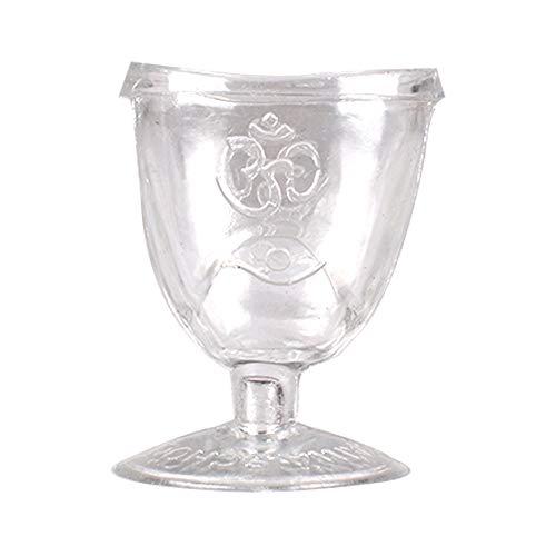 Generic Yoga Store Wala Plastic Jal Neti Pot With 1 Rubber Neti And Eye Wash Cup 2 Pcs - Combo Pack Of 3