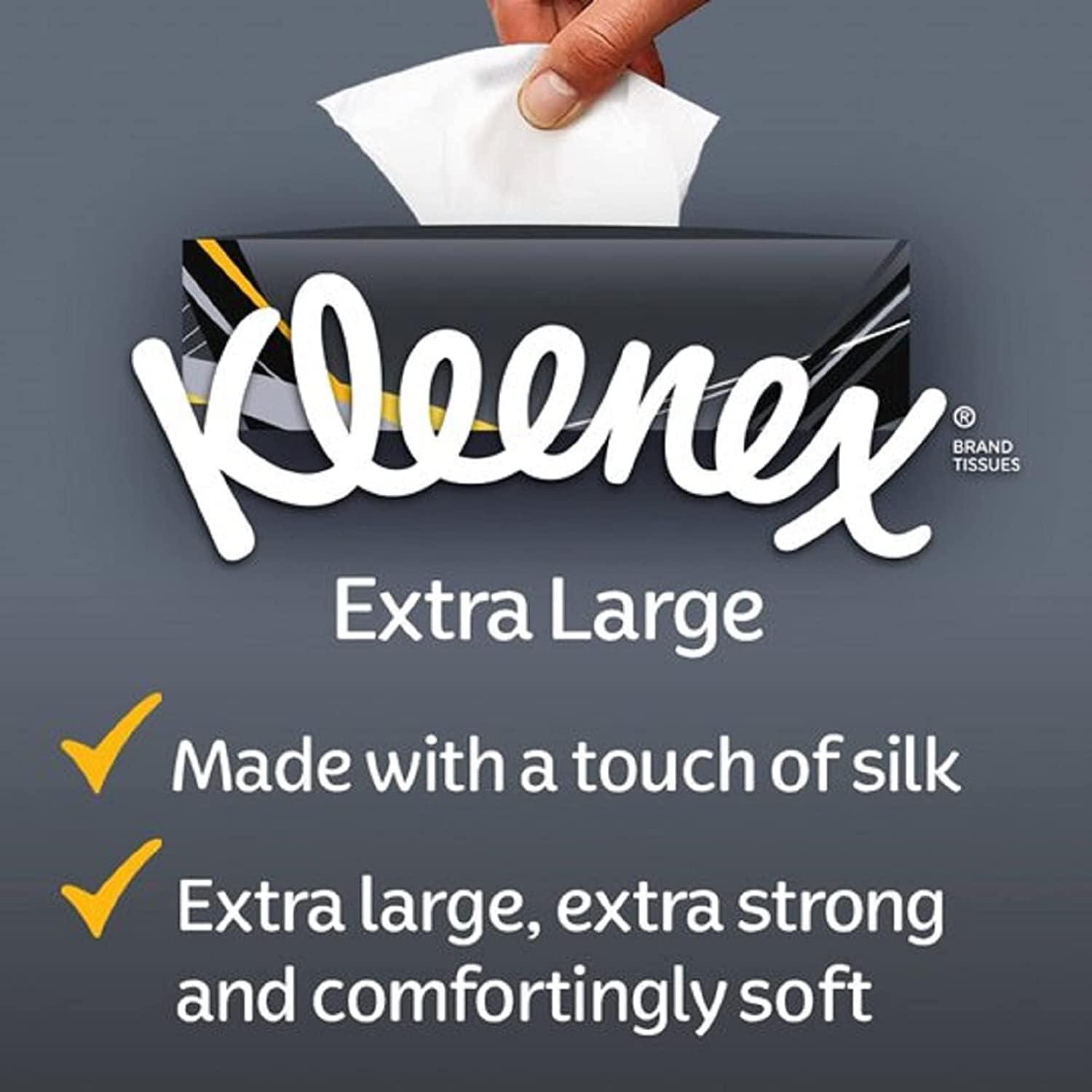 Kleenex Kleenex Extra Large Strong & Soft Facial Tissue 2ply 90's | Pack of 2