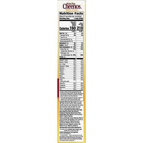 General Mills General Mills Honey Nut Cheerios Medley Crunch Pouch, 371 g