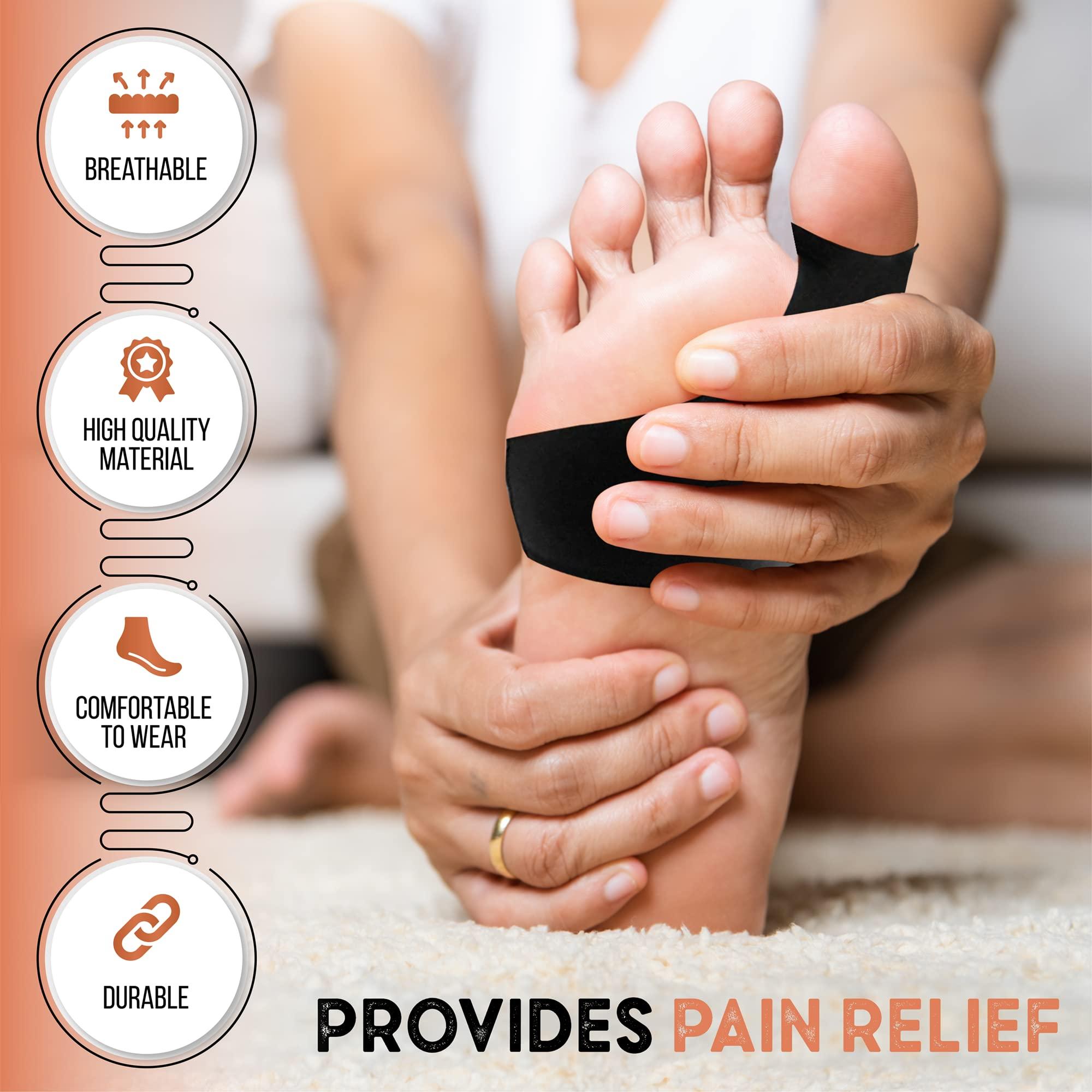 Copper Joe Copper Joe Bunion Corrector Relief Sleeve & Bunion Cushions Fit for Men Women- Compression Gel Pad - Hallux Valgus and Shoe Friction Protector - Elastic Bootie Guard, Shield, Cushion (2X-Large)