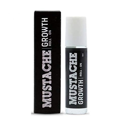 BEARDO BEARDO Mustache Growth Roll On - 8 Ml|Stimulates Hair Follicles|Boosts Hair Growth |With With Almond & Coconut Oils |Easy To Use Roll On|Pack Of 2, 110 Grams