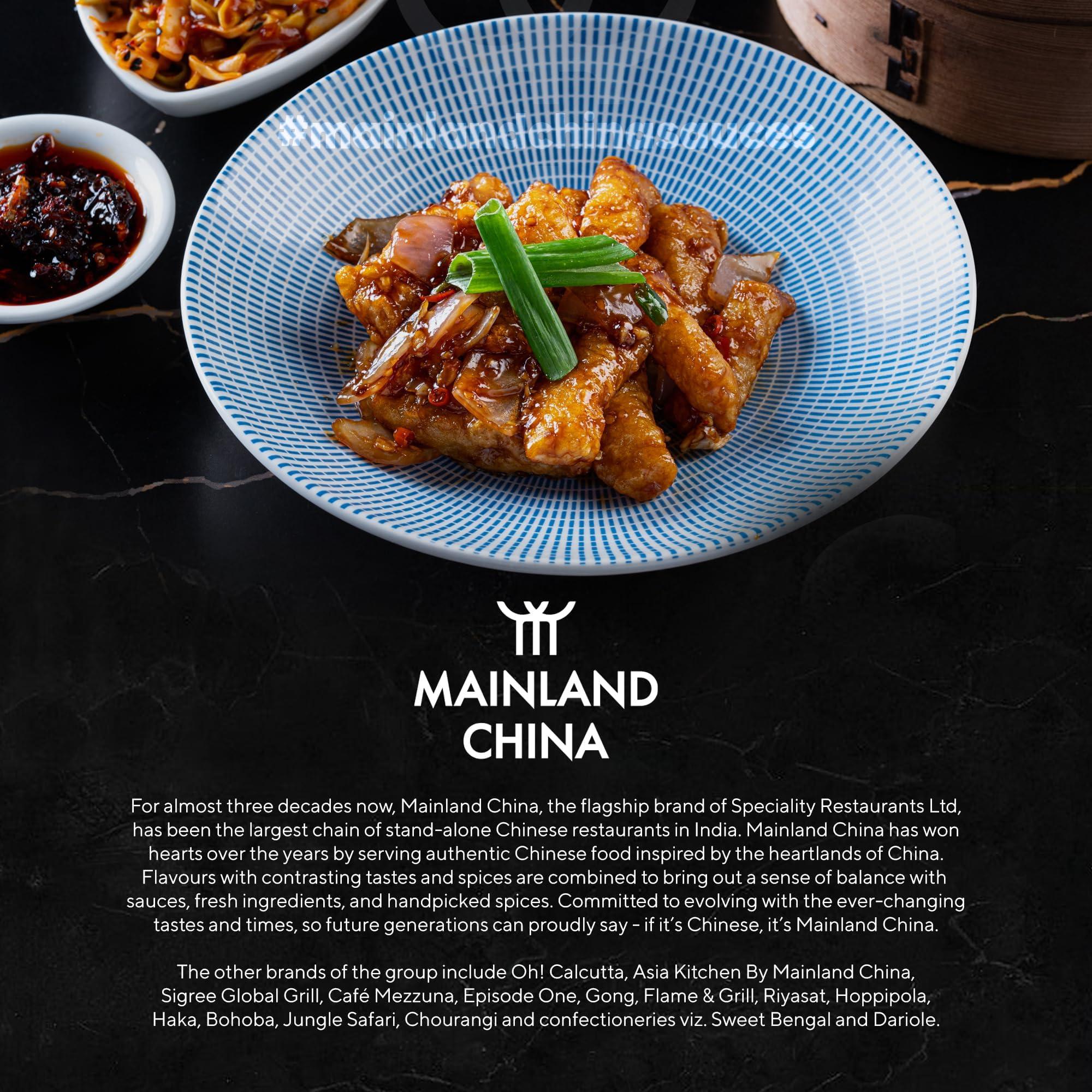 Mainland China Mainland China Smoked Teriyaki Sauce | Culinary Sauce | Japanese Style Teriyaki Sauce | Ready To Cook Sauce | No Artificial Colour Or Flavour Added | Bring Mainland China Taste At Home | 100% Vegan Sauce | Delicious Sauce Bottle | Chinese Test Made i