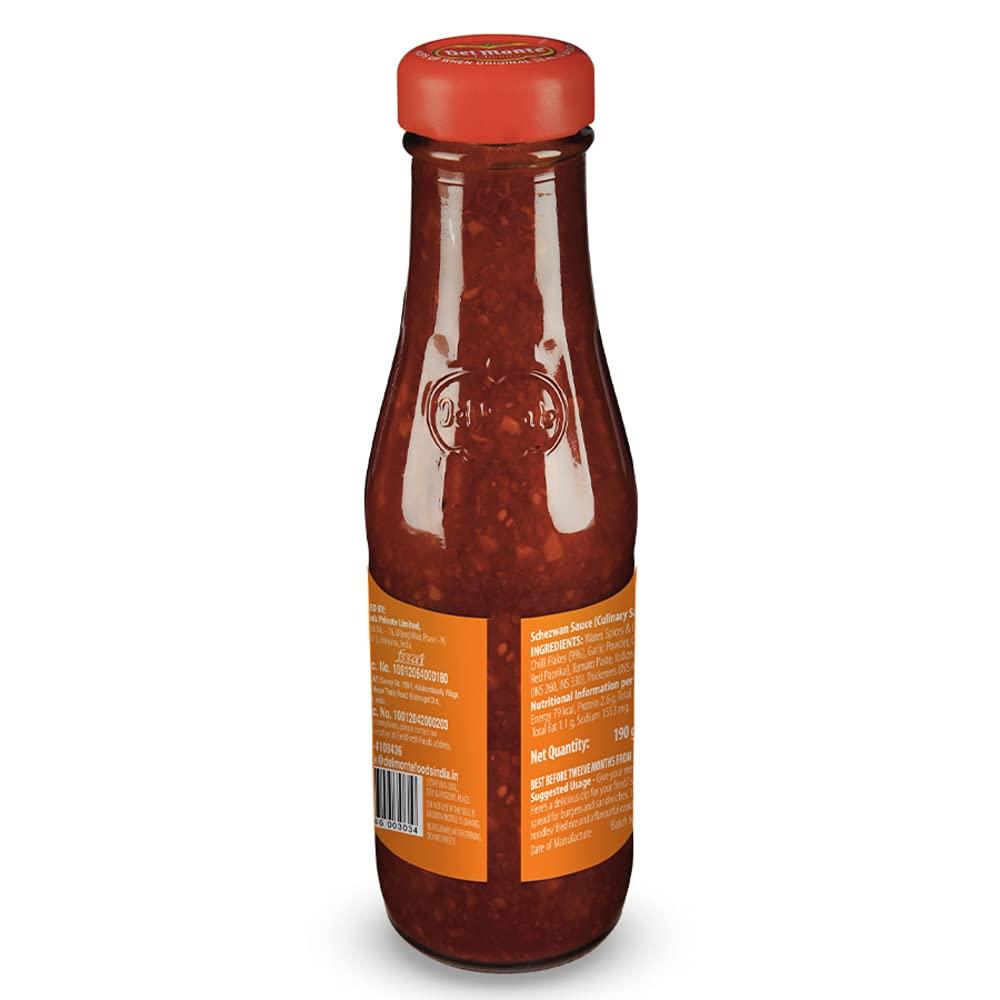Del Monte Del Monte Tomato Ketchup Sweet and Spicy Pouch, 950 g & Delmonte Del Monte Schezwan Sauce, 190g