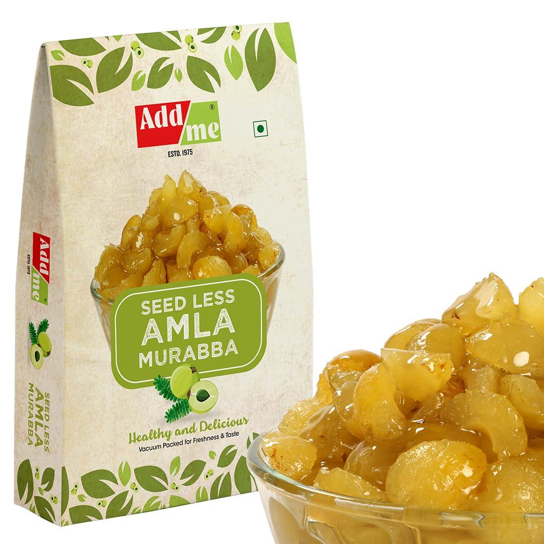 Add me Add me homemade Dry Amla Murabba without seed 1Kg, awla murabba 1Kg Fresh Vacuum Pack