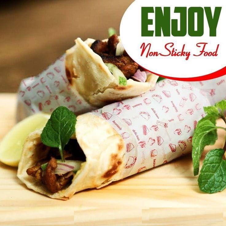 SAVINGMART COLLECTIONS 55 MTR Food Wrapping Butter Paper | ROTI WRAP | CHAPATI WRAP| Burger WRAP| FOIL WRAP | Paper FOIL| Paper WRAP|