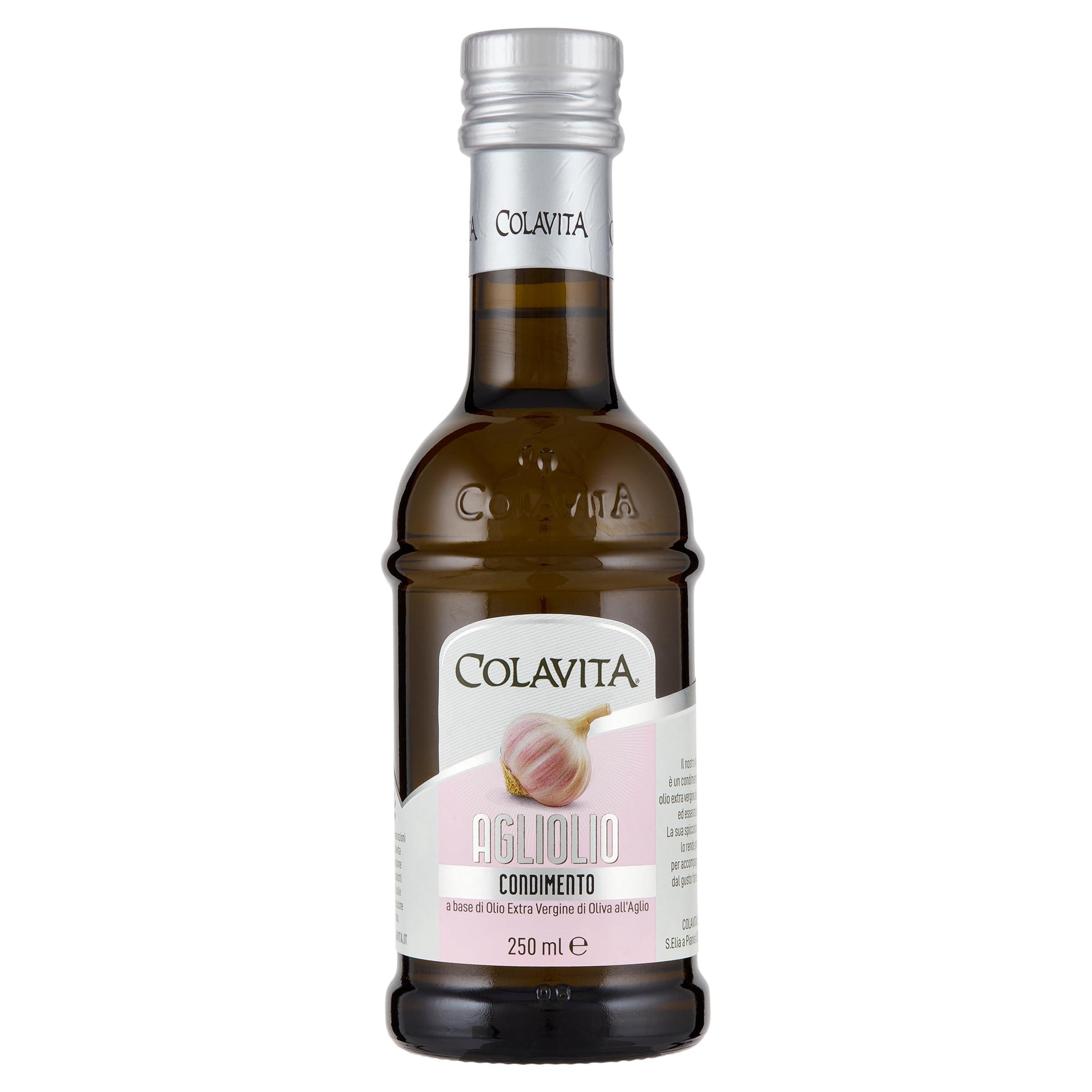 COLAVITA Colavita Garlicolio Extra Virgin Olive Oil with Essence of Garlic, 250 ml