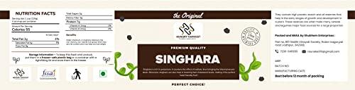 Hungry Harvest Hungry Harvest Dry Singhara Chestnut 900 Grams|Organic Dry Singhara Chestnut| Dry Fruits Raw Snacks |No Preservative|Jar Pack|(Pack of 3 of 300 Grams)