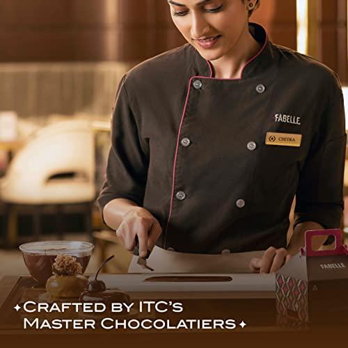 Fabelle Fabelle – The Bars Trilogy, Centre-Filled Luxury Chocolate Bars, Assorted Luxury Chocolates Gift Box, 393g