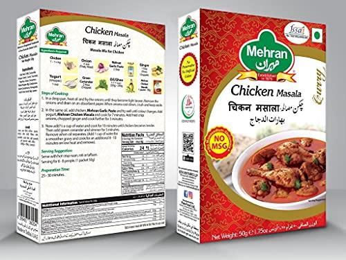 Mehran Mehran Chicken Masala , 50 gms (Pack Of 4 )