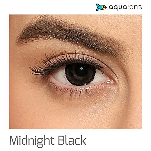 AQUALENS CONTACT LENSES Aquacolor Daily Disposable Colored Lenses with 0 Power - Stormy Gray - (10 Lens/Box)