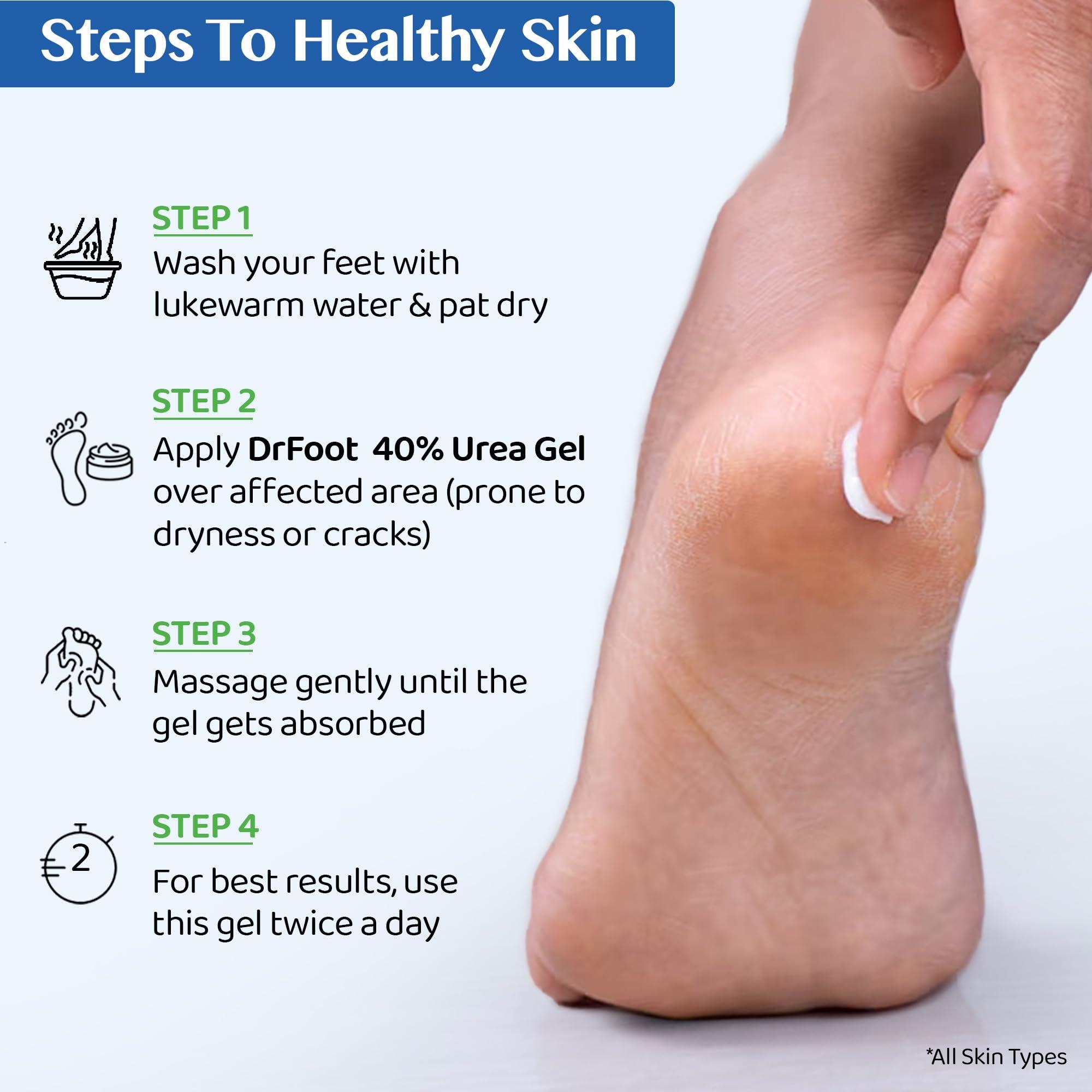 Dr Foot Dr Foot | 40% Urea Gel with 1% Salicylic Acid (Pack of 2)