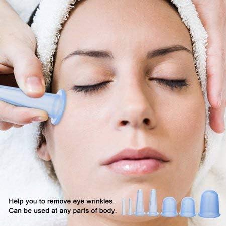 Bella Faccia Bella Faccia 7Set Cupping Therapy Set, Silicone Anti Cellulite Cup, Vacuum Suction Massage Cups, Facial Cupping Sets, Body And Face Massager For Adult & Home Use