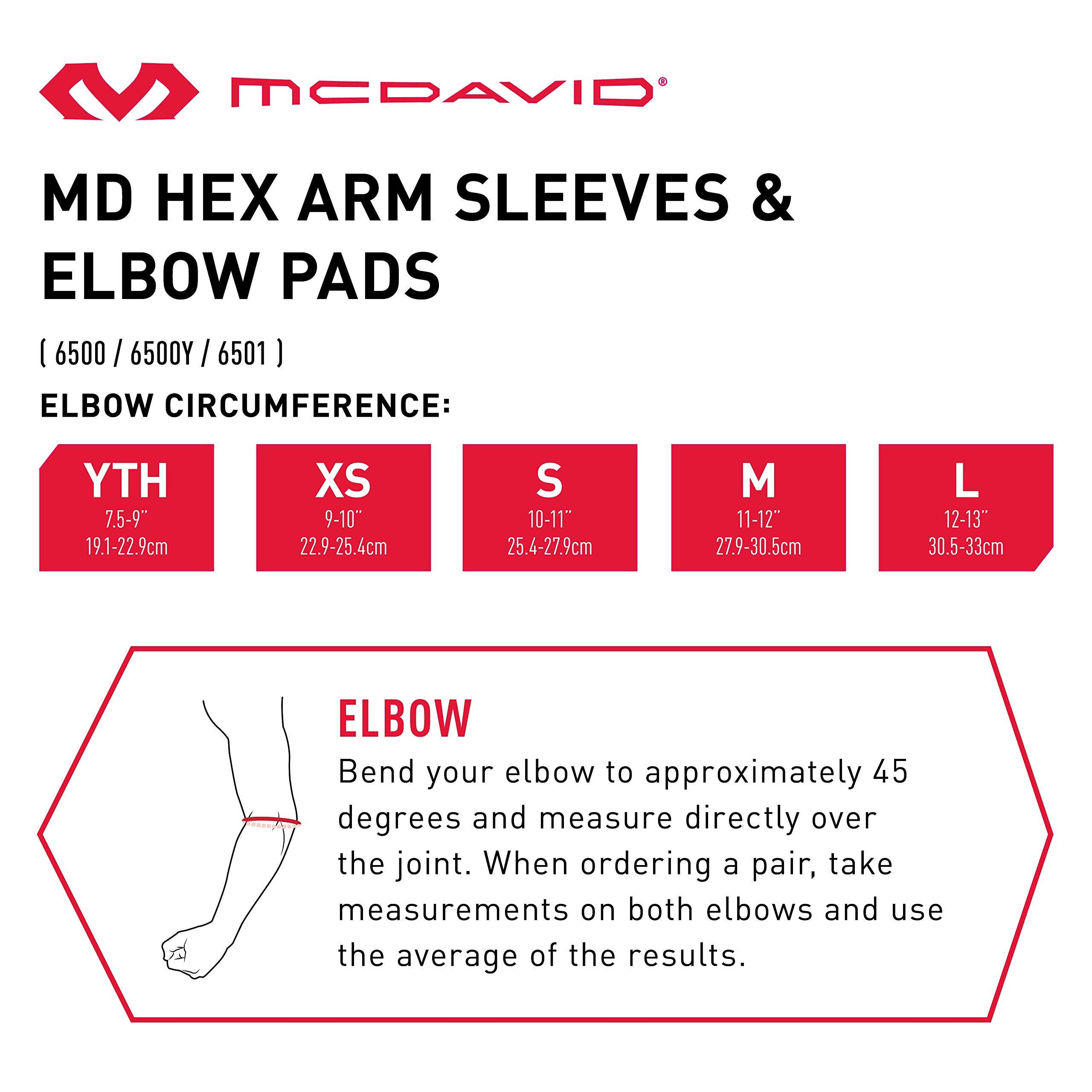 Mcdavid McDavid HEX Shooter Arm Sleeve Reversible Print - Black/Brick GRAF