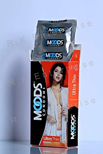 MOODS MOODS Men condom Multi Flavours Best Combo (Dotted-10s Ultrathin-10s) *2Pack in 20pic