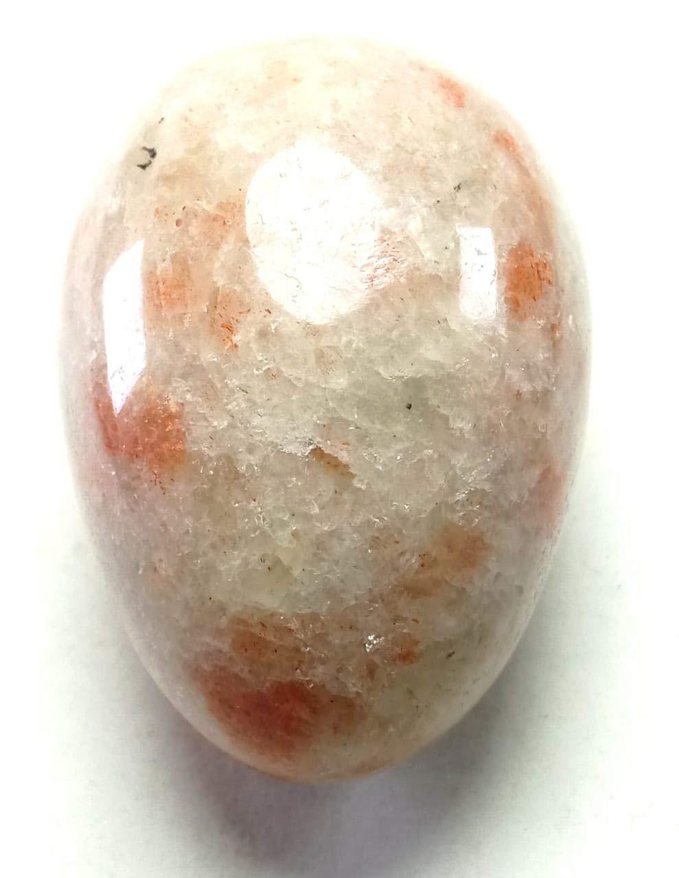 CA AGATE CA AGATE Sunstone Egg Natural Beautiful Crystal Eggs to Healing Weight 70gm to100gm Aprrox