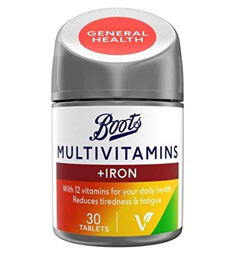 Boots Boots Multivitamins with Iron 30 Tablets (1 month supply)