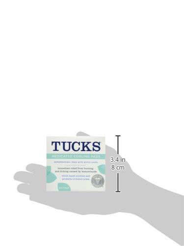 Tucks Tucks Medicated Witch hazel hemorrhoidal Pads, 100 Count Pads