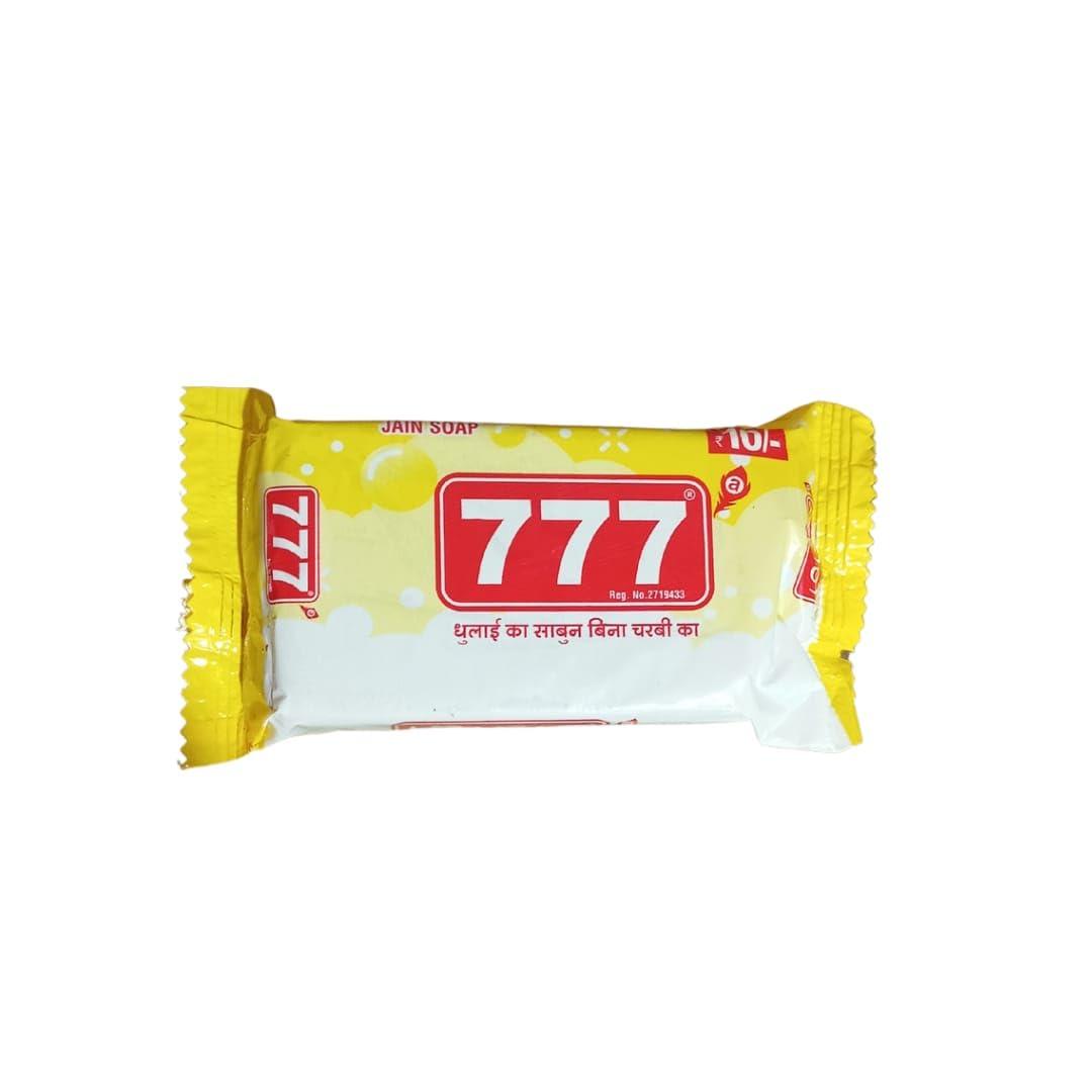 Asha 777 Washing Soap, 120g, Pack of 50 Laundry Detergent Bar