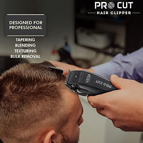 VEGA PROFESSIONAL VEGA PROFESSIONAL Pro Cut Hair Clipper, (VPVHC-03) - Black