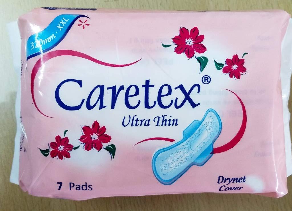 Caretex Caretex Ultra Thin Sanitary Pads with Wings 320mm (16)