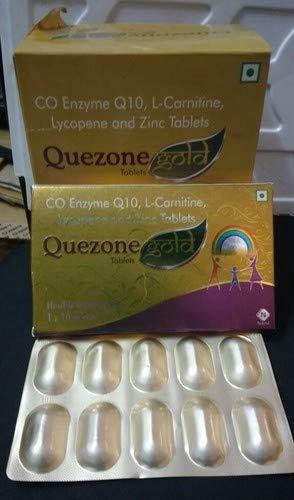 NUKIND NUKIND Quezone Gold Tablet, Pack of 1x10 Tablets