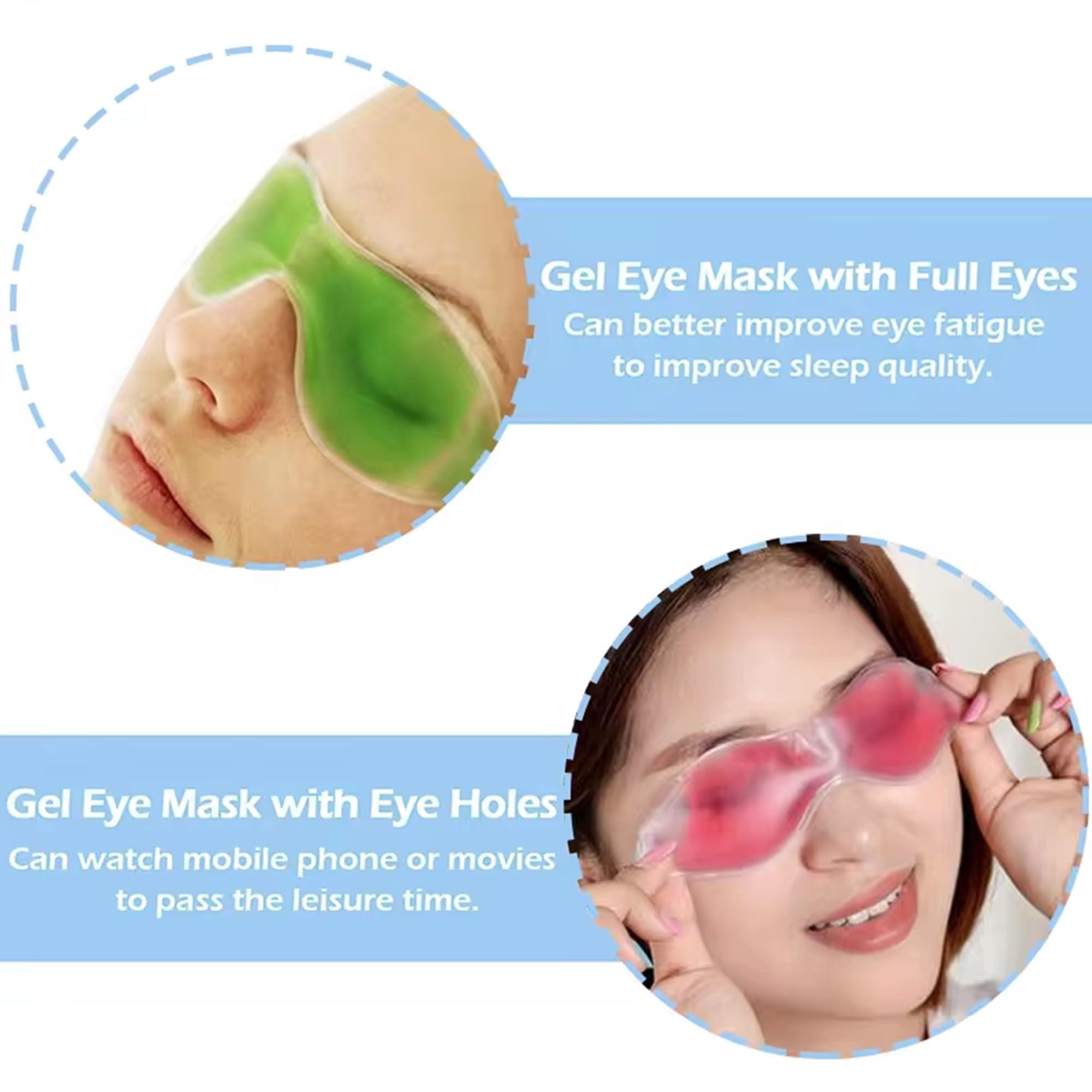 Visions India Visions India Aloe Vera Gel Eye Mask Remove Dark Circle Tired Eye Care (3Pcs)