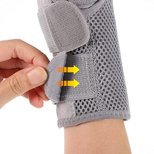 FOMIYES FOMIYES 1 PCS Sports Wrist Brace Adjustable Sports Wrist Support Wrist Strap Sports Wrist Protection for Fitness, Weightlifting, Carpal Tunnel Arthritis, Tendonitis, Pain Relief (L/XL)