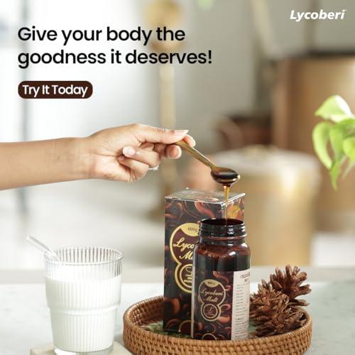 LYCOBERI Lycoberi Malt Ayurvedic for Immunity Daily Wellness Energy Stamina Ashwagandha 400GM Malt For Men & Women(Pack of 3)