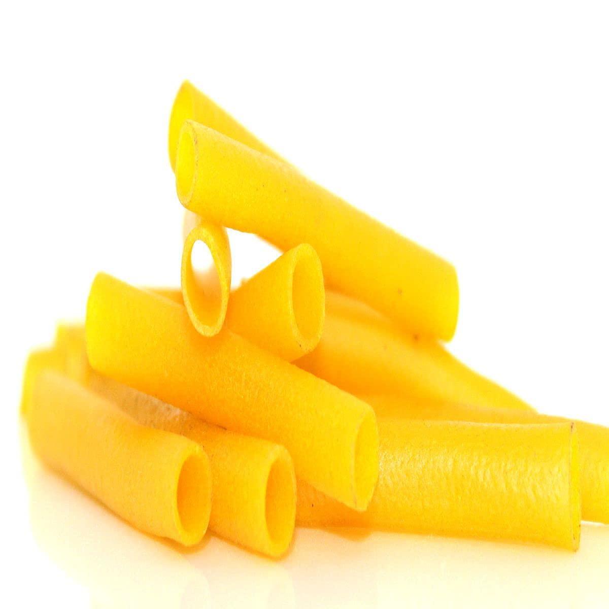 Veganic Veganic Golden Fingers Fryums Ready-to-Fry Papad Snacks With Tastemaker (800 GM)