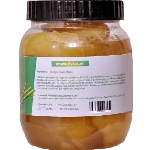 Farm Star BANS MURABBA BAMBOO MARMALADE MADE WITH ROCK SUGAR & HONEY -(500gram)