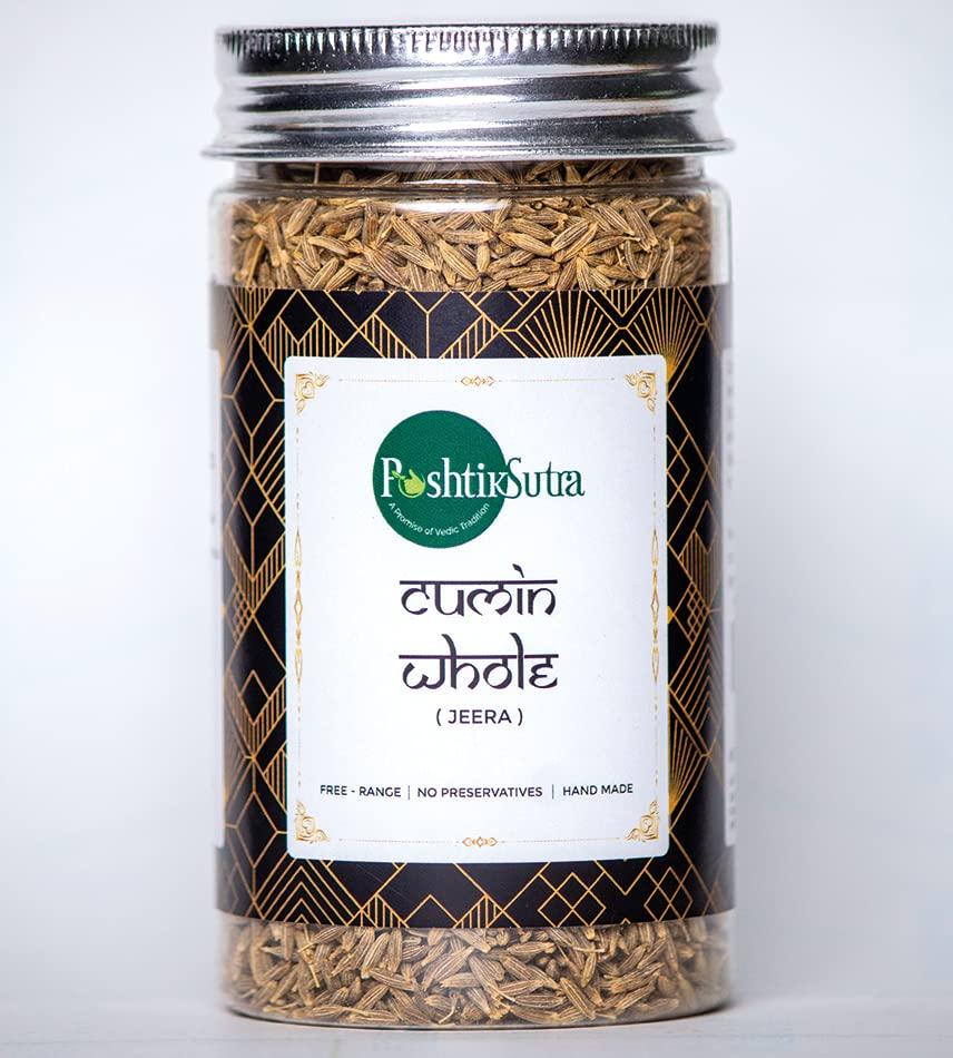 PoshtikSutra PoshtikSutra Cumin Seeds (Jeera) - 100g of Pure Goodness