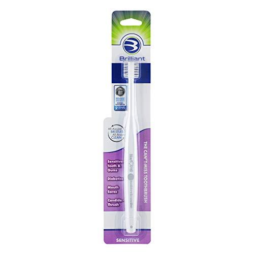 HartFelt 1 Count : HartFelt Sensitive 360 Toothbrush (1 Count)–Great for Diabetics, Seniors, and those with Dry Mouth