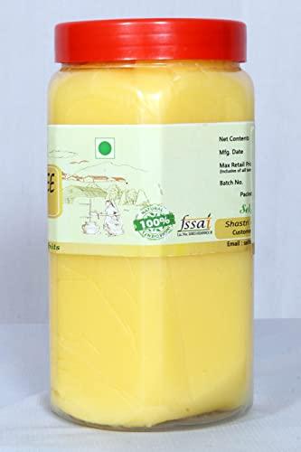 Self Organic Self Organic Pure Fresh A2 Cow Milk Ghee Made with Vedic Bilona Method (900 Gram)