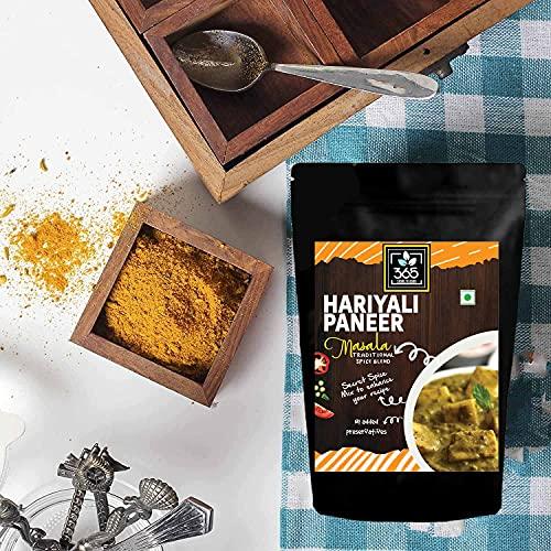 365 STORE TO DOOR 365 STORE TO DOOR Indian Spice – Hariyani Paneer Masala, 250 gm | Homemade Powdered | for Healthy Cooking | Ready to use | All Seasonings Spices | Pure & Hygiene | Spice Mix – Pack of 1