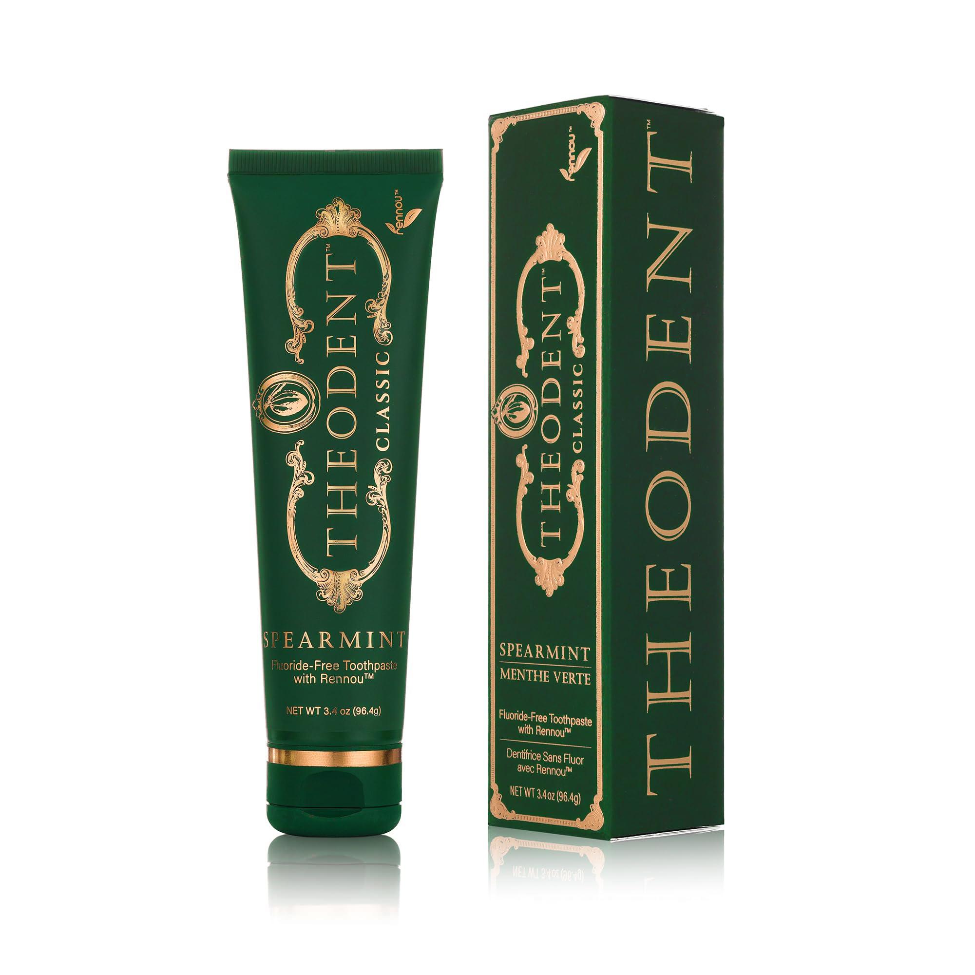 Theodent THEODENT CLASSIC Fluoride-Free Toothpaste with Rennou - Whitening Crystal Mint