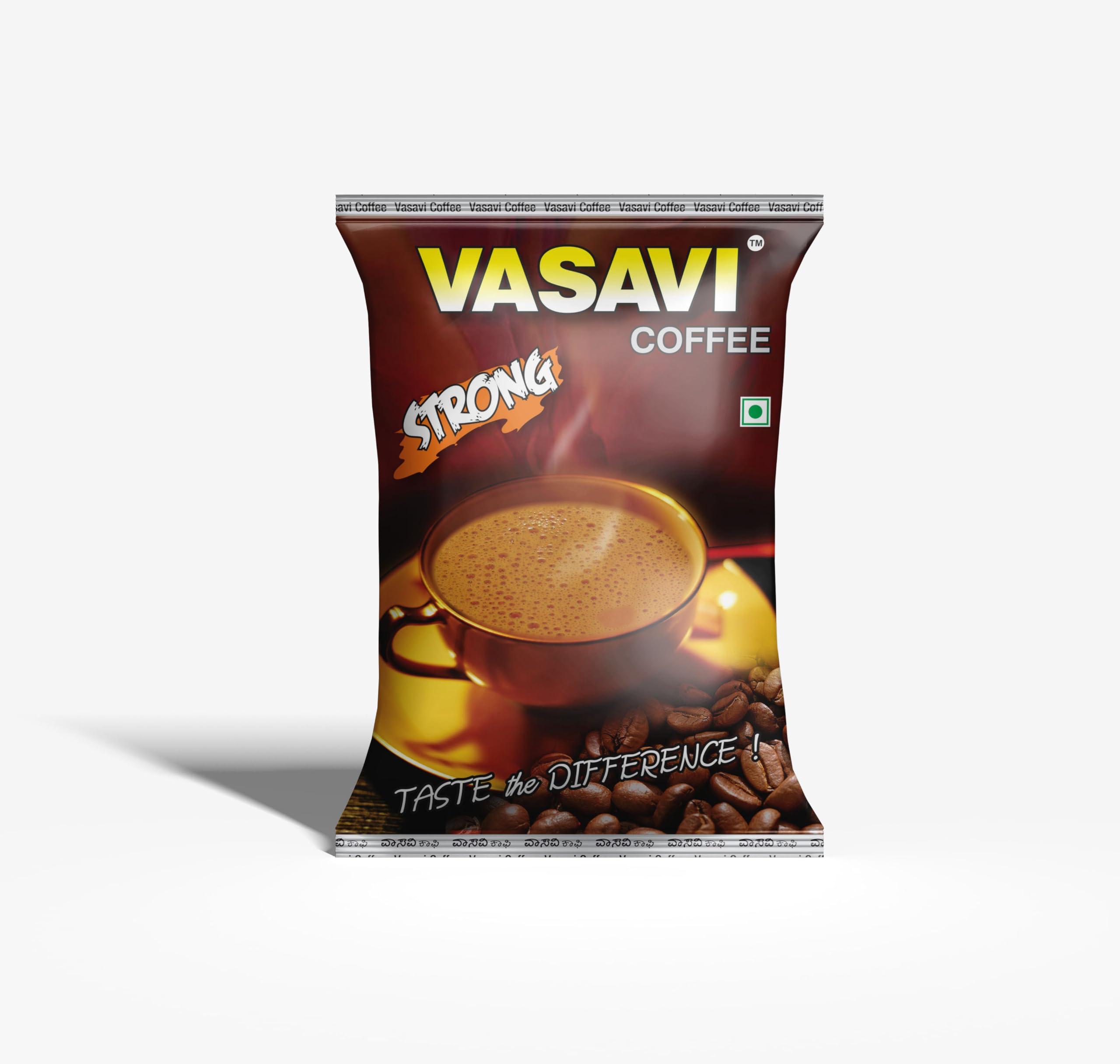 VASAVI VASAVI Strong Fine Coffee Powder (60% Coffee 40% Chicory)- (250 G)Pack of 4