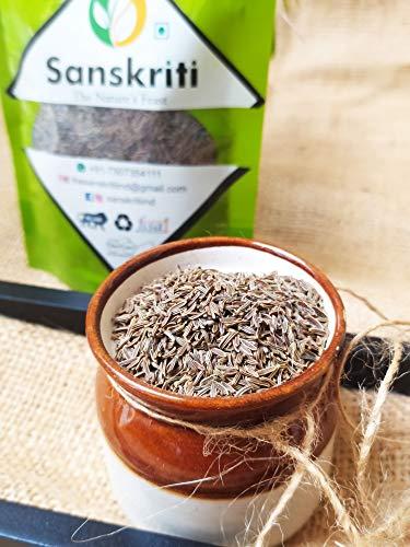 Sanskriti Sanskriti Black Cumin Seed | Shahi Jeera | Shah Jeera | Caraway Seeds | Afghan Zeera | Zira | JIRA - 50g